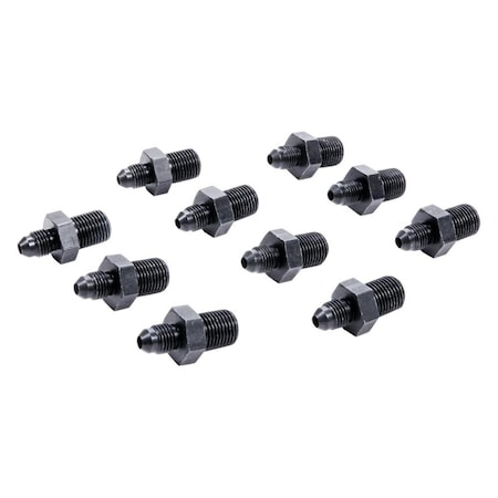 Allstar Performance Inverted Flare -4 AN to 0.18 in. Brake Line Adapter, 10PK ALL50105-10